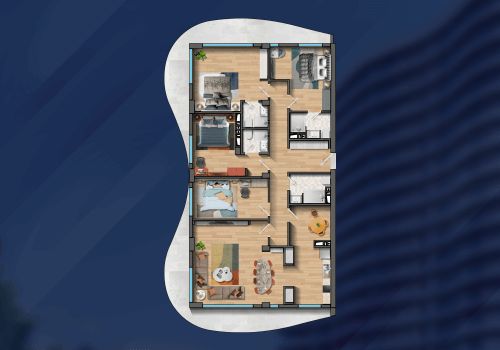 5 otaqlı - 272.3 m²